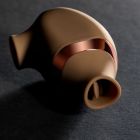 Вакуумный стимулятор для клитора Sweet Em с функцией лизания (подвижный язычок), голубой вид 7