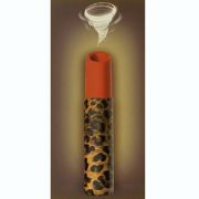 Вакуумный стимулятор клитора Every Night Toys в форме помады, леопардовый принт