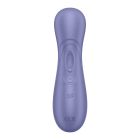 Вакуумний стимулятор клітора Satisfyer Pro 2 Generation 3 (у наборі дві силікон. насадки), фіолетовий вид 5