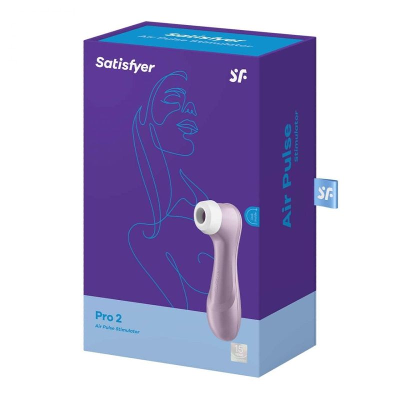 Вакуумный клиторальный стимулятор SATISFYER PRO 2 сиреневый вид 10
