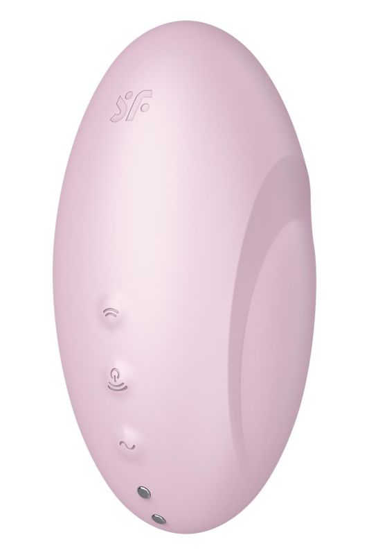 Вакуумний клітор стимулятор Satisfyer Vulva Lover 3 з вібрацією, рожевий вид 8
