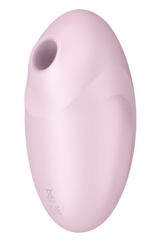 Вакуумний клітор стимулятор Satisfyer Vulva Lover 3 з вібрацією, рожевий вид 2