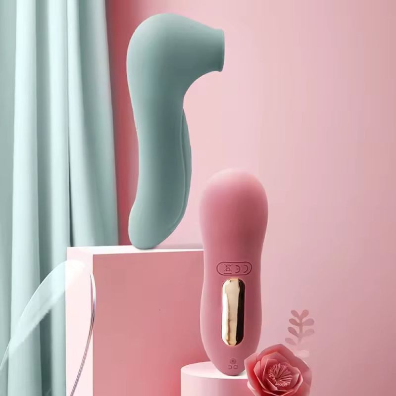 Вакуумный стимулятор клитора Sweet Em, мятный вид 8