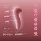 Вакуумный стимулятор клитора Sweet Em, розовый вид 9