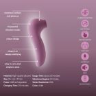 Вакуумный стимулятор клитора Sweet Em, сиреневый вид 11