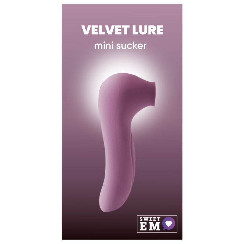 Вакуумний стимулятор клітора Sweet Em, бузковий вид 10