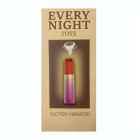 Вакуумний стимулятор клітора у формі помади Every Night Toys з 7 режимами всмоктування вид 4