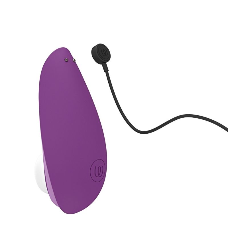 Вакуумный стимулятор клитора Womanizer Liberty 2 Dark Purple, фиолетовый вид 7