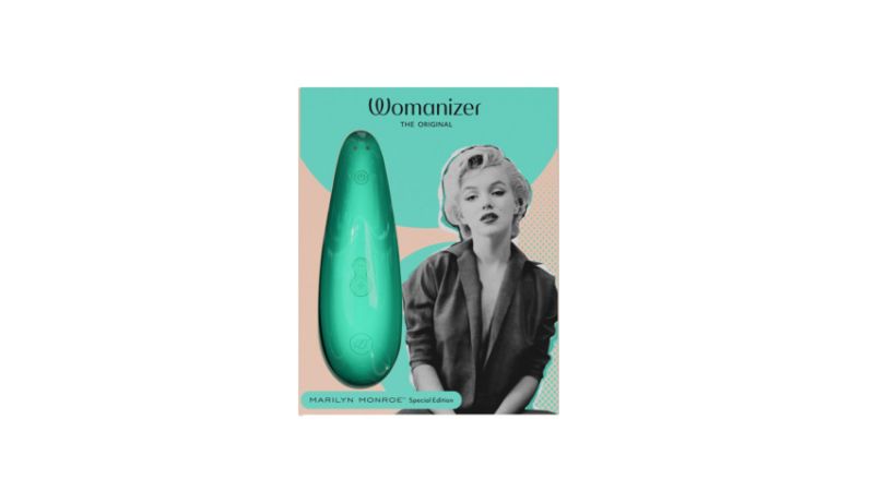 Вакуумный стимулятор клитора Womanizer Marilyn Monroe Mint вид 21