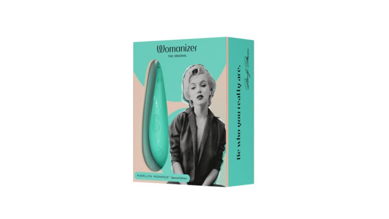 Вакуумний стимулятор клітора Womanizer Marilyn Monroe Mint вид 23