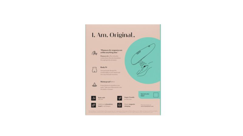 Вакуумний стимулятор клітора Womanizer Marilyn Monroe Mint вид 24