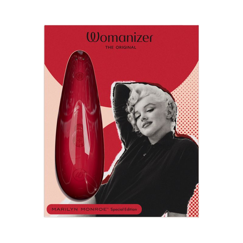 Вакуумний стимулятор клітора Womanizer Marilyn Monroe Vivid Red вид 22