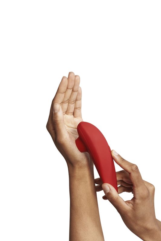 Вакуумний стимулятор клітора Womanizer Marilyn Monroe Vivid Red вид 21