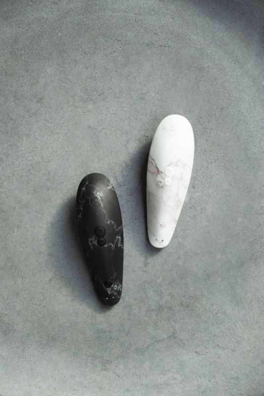 Вакуумний стимулятор клітора Womanizer Marilyn Monroe White Marble вид 10