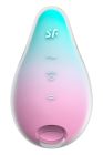 Вакуумний стимулятор із вібрацією Satisfyer Mermaid Vibes, м'ятно-рожевий вид 3