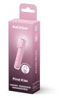 Вакуумний стимулятор Satisfyer First Kiss для клітора, рожевий, 12.5 х 2.5 см вид 6