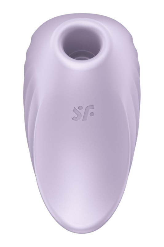 Вакуумний стимулятор Satisfyer Pearl Diver для клітора, з вібрацією, фіолетовий вид 3