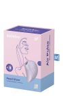 Вакуумний стимулятор Satisfyer Pearl Diver для клітора, з вібрацією, фіолетовий вид 7