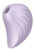 Вакуумний стимулятор Satisfyer Pearl Diver для клітора, з вібрацією, фіолетовий