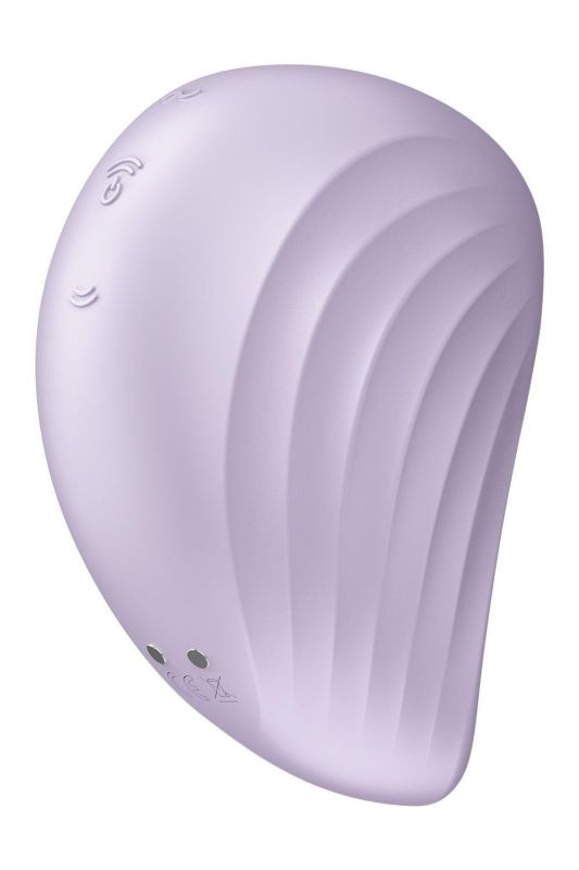 Вакуумний стимулятор Satisfyer Pearl Diver для клітора, з вібрацією, фіолетовий вид 5
