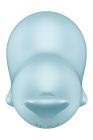 Вакуумный стимулятор Satisfyer Sassy Seal с вибрацией, голубой, 9.5 см вид 4