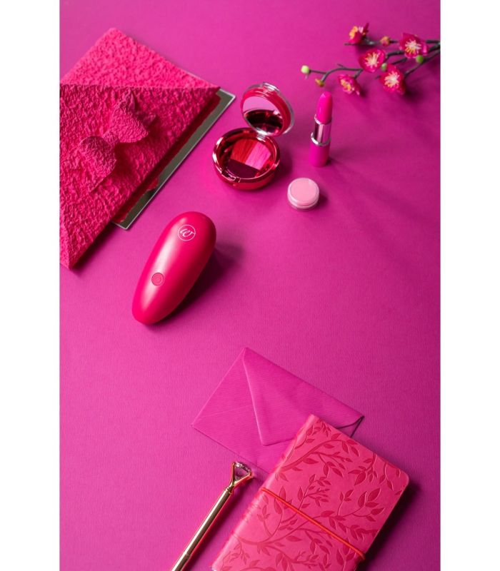 Вакуумний вібратор для кліторальної стимуляції Womanizer Mini Red Wine вид 8