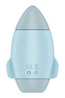 Вакуумний вібратор подвійної дії у вигляді Ракети Satisfyer Mission Control, блакитний вид 5