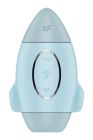 Вакуумний вібратор подвійної дії у вигляді Ракети Satisfyer Mission Control, блакитний вид 2