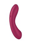 Вакуумный вибратор с тройной стимуляцией Satisfyer Curvy Trinity 1, бордовый вид 5