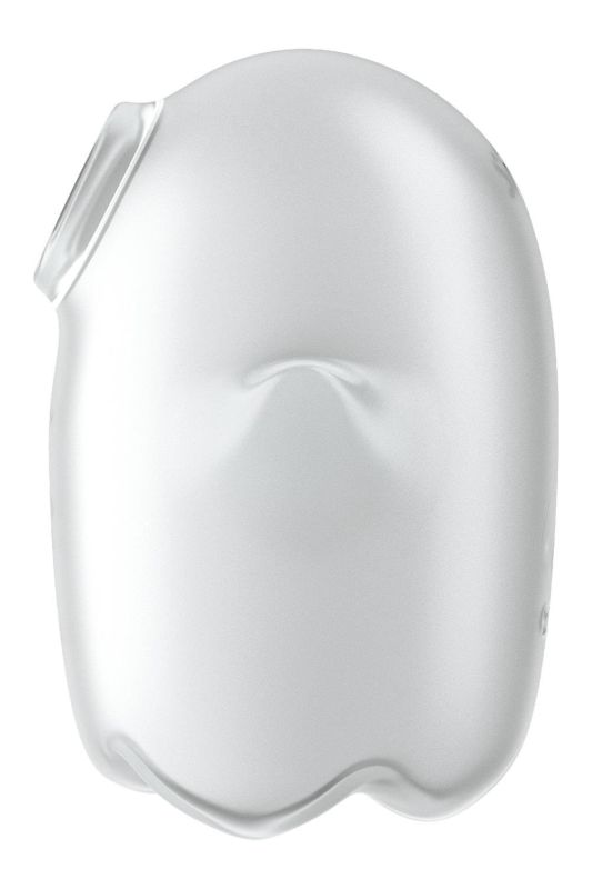 Вакуумний вібратор Satisfyer Glowing Ghost світиться у темряві, білий, 8.4 см. вид 5