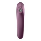 Вакуумний кліторальний стимулятор із вібрацією Satisfyer Dual Kiss, марсаловий вид 5