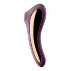 Вакуумний кліторальний стимулятор із вібрацією Satisfyer Dual Kiss, марсаловий вид 4