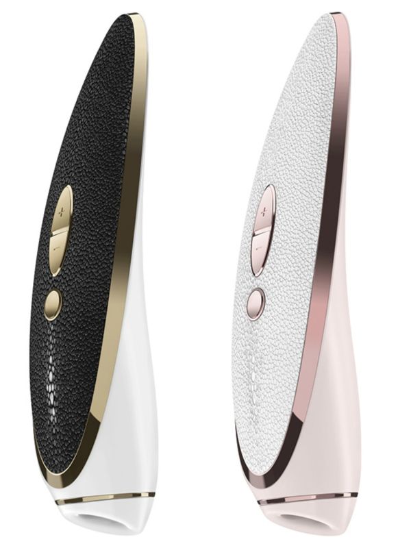 Вакуумний кліторальний стимулятор Satisfyer Luxury Pret-a-Porter, білий вид 7