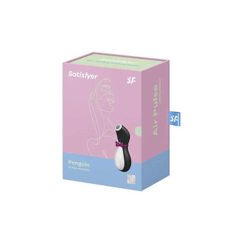 Вакуумний кліторальний стимулятор Satisfyer Pro Penguin, чорний вид 9