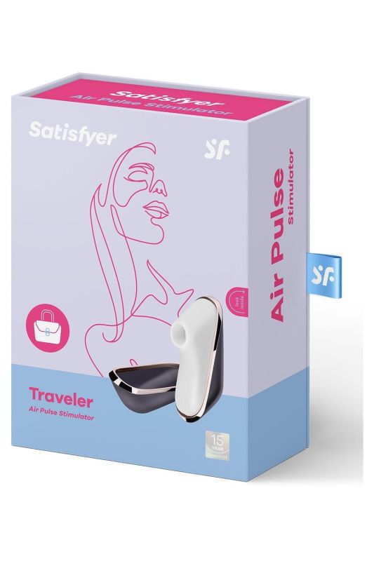 Вакуумний кліторальний стимулятор SATISFYER PRO TRAVELER для подорожей вид 8