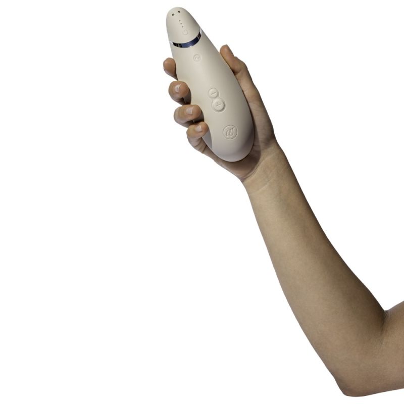 Вакуумний кліторальний стимулятор Womanizer Premium 2 Gray вид 11
