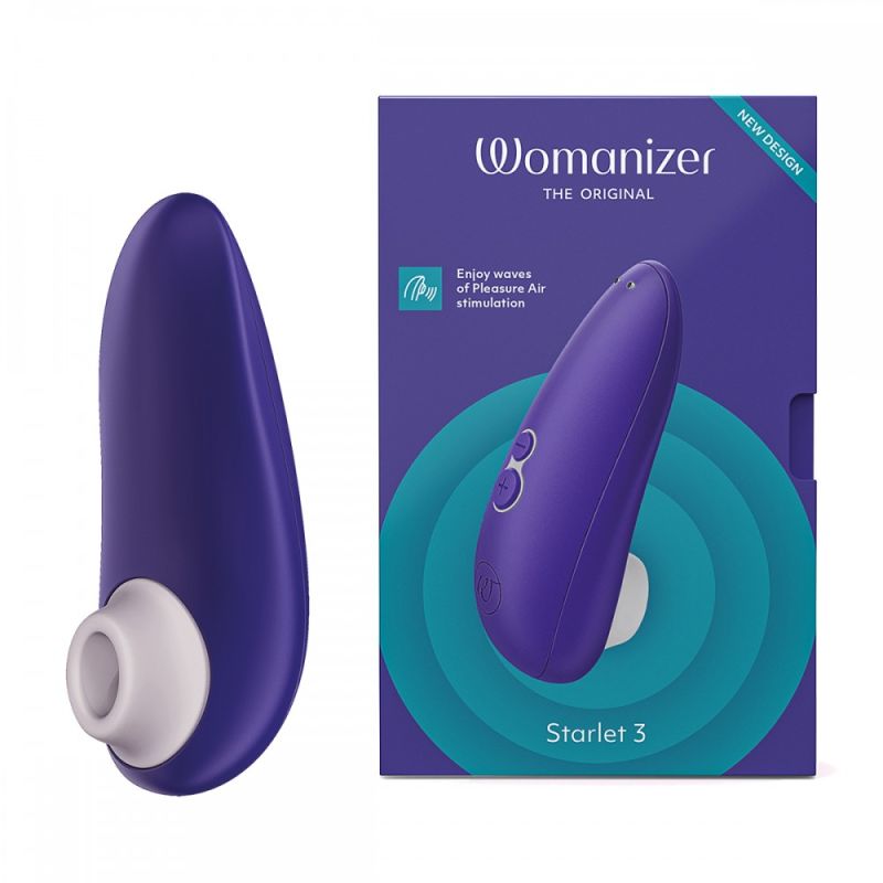 Вакуумний кліторальний стимулятор Womanizer Starlet 3 Indigo вид 2