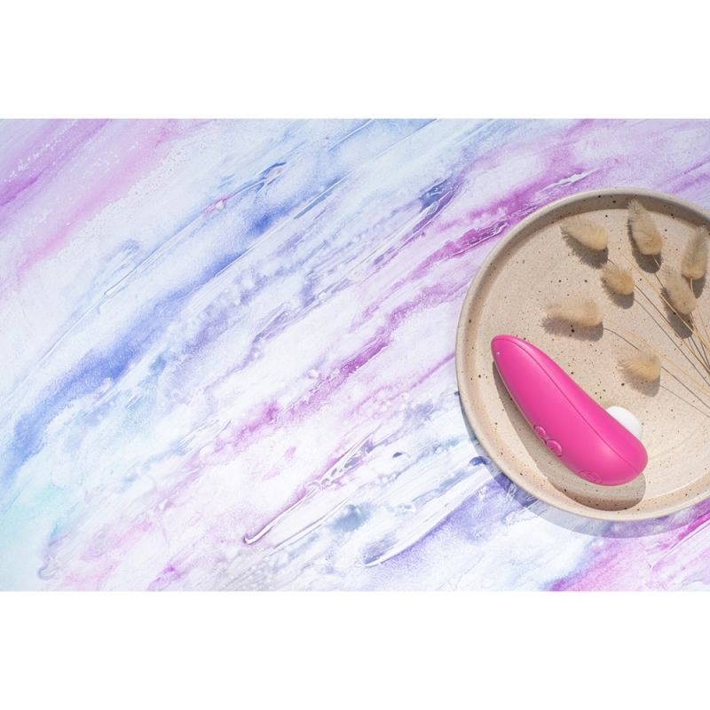 Вакуумний кліторальний стимулятор Womanizer Starlet 3 Pink вид 17