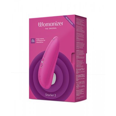 Вакуумний кліторальний стимулятор Womanizer Starlet 3 Pink
