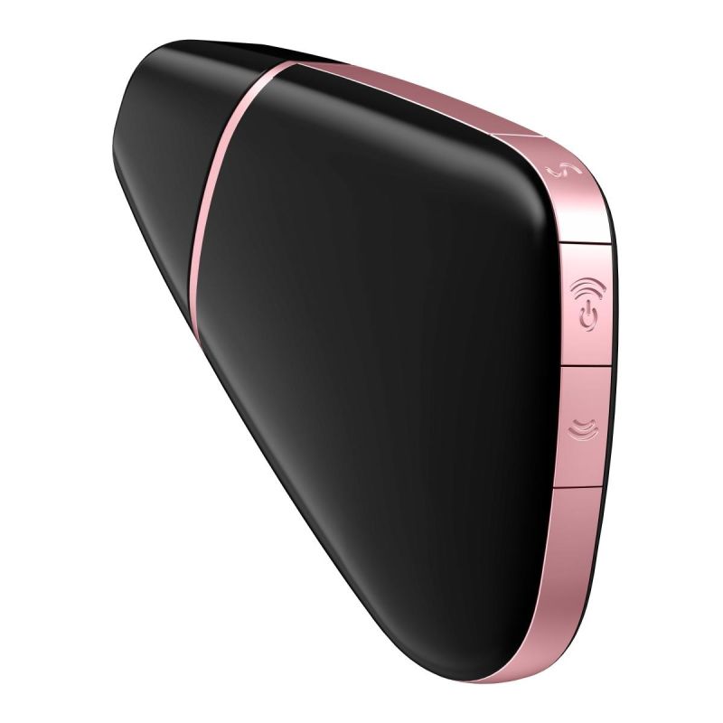 Вакуумний стимулятор клітора Satisfyer Love Triangle Sucking, чорний вид 5