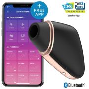 Вакуумний стимулятор клітора Satisfyer Love Triangle Sucking, чорний