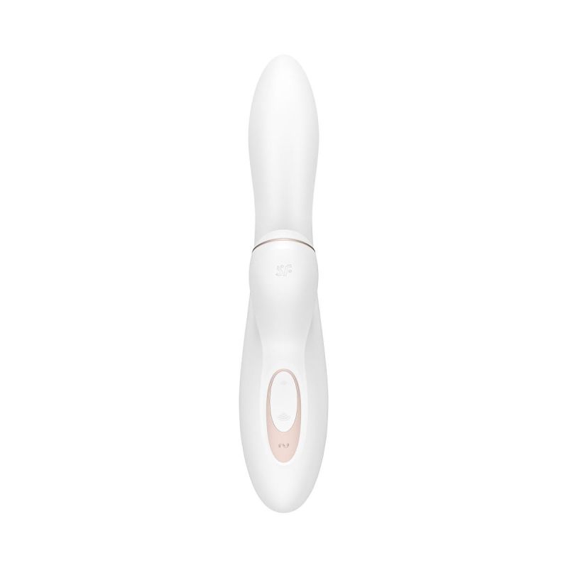 Вакуумний вібромасажер кролик Satisfyer Pro G-Spot, білий вид 7