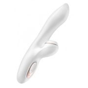 Вакуумний вібромасажер кролик Satisfyer Pro G-Spot, білий