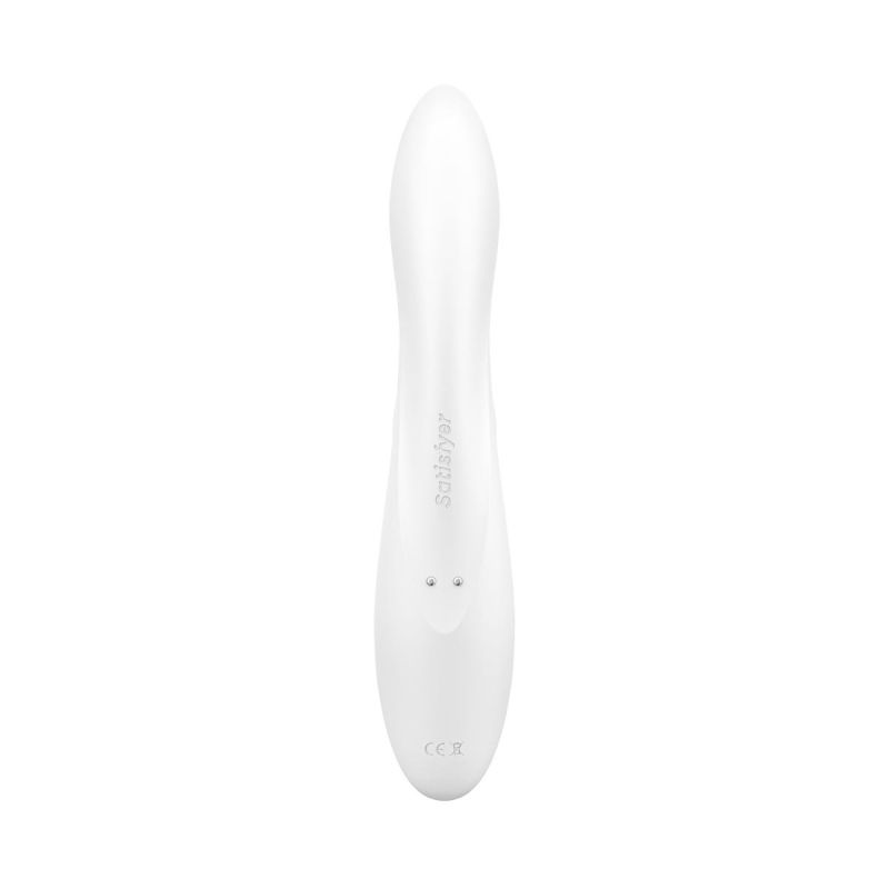 Вакуумний вібромасажер кролик Satisfyer Pro G-Spot, білий вид 6