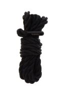 Мотузка Bondage Rope 1.5 meter 7 mm Чорна TABOOM
