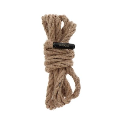 Мотузка для зв'язування конопляна Taboom Вondage Ropes, 1.5 метра, 7 мм