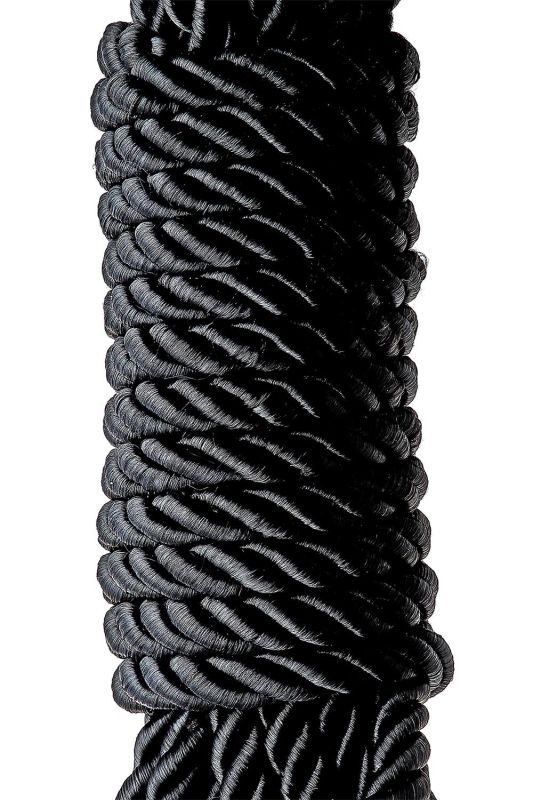 Мотузка для бондажу Dream Toys Blaze Deluxe чорна, 10 м вид 5