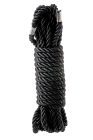 Мотузка для бондажу Dream Toys Blaze Deluxe чорна, 10 м вид 4