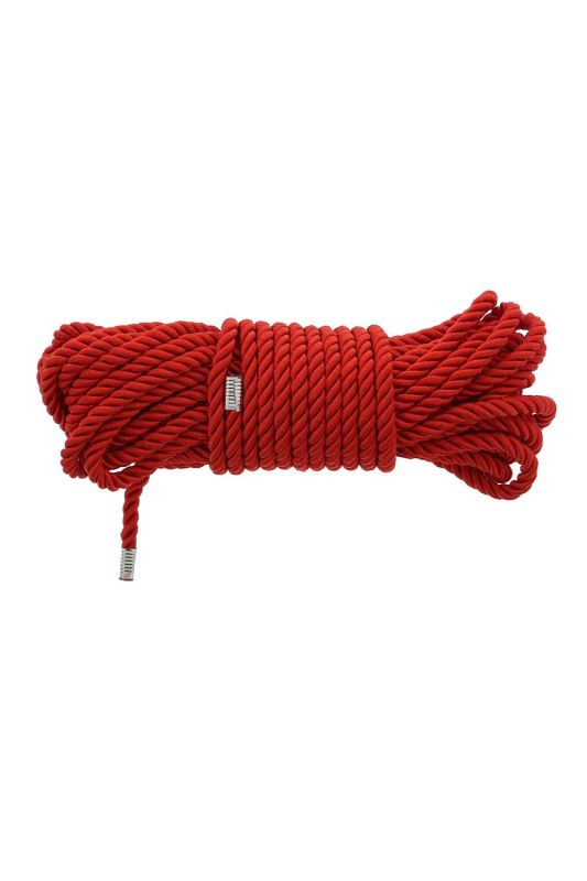 Мотузка для бондажу Dream Toys Blaze Deluxe червона, 10 м вид 4