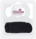 Веревка для бондажа Dream Toys All Time Favorites черная, 10 м